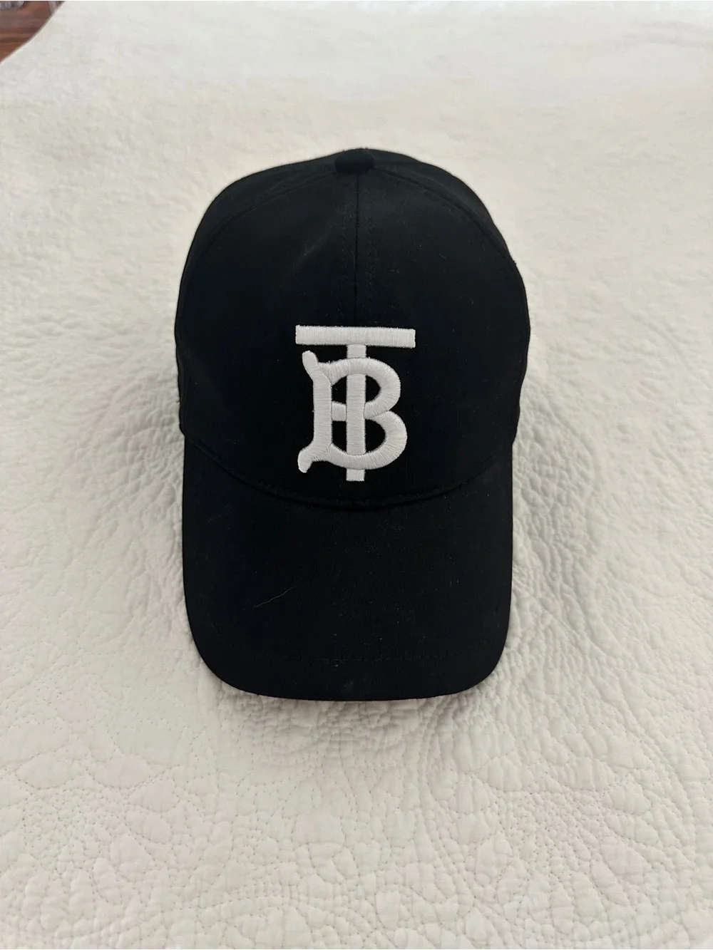 Burberry TB Logo Cap Black & White - Picture 4 of 16